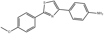 4-(2-(4-METHOXYPHENYL)THIAZOL-4-YL)BENZENAMINE price.