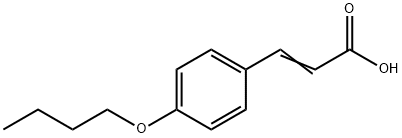 3-(4-BUTOXYPHENYL)-2-PROPENOIC ACID Struktur