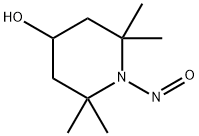 2,2,6,6-Tetramethyl-1-nitrosopiperidin-4-ol Struktur