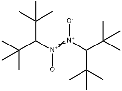 1,2-Bis[1-(1,1-dimethylethyl)-2,2-dimethylpropyl]diazene 1,2-dioxide Structure