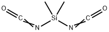 diisocyanatodimethylsilane Struktur