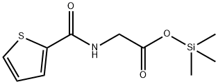 2-Thenoylglycine-monotms Struktur