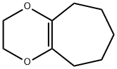 2,3,6,7,8,9-Hexahydro-5H-cyclohepta-1,4-dioxin Struktur