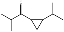 2-Methyl-1-(2-isopropylcyclopropyl)-1-propanone Struktur