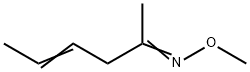 4-Hexen-2-one O-methyl oxime Struktur