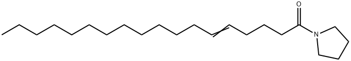 1-(1-Oxo-5-octadecenyl)pyrrolidine Struktur