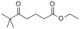 ETHYL 6,6-DIMETHYL-5-OXOHEPTANOATE Struktur