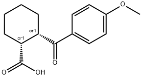 CIS-2-(4-メトキシベンゾイル)シクロヘキサン-1-カルボン酸 price.