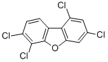 1,3,6,7-TETRACHLORODIBENZOFURAN Struktur