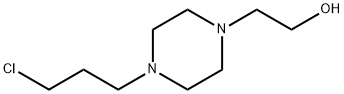 4-(3-CHLOROPROPYL)-1-PIPERAZINE ETHANOL Struktur