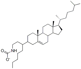 3-cholesteryl-N-octylcarbamate Structure
