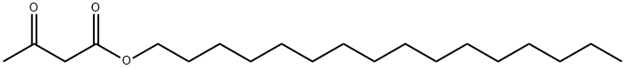 hexadecyl acetoacetate Struktur