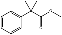 2-メチル-2-フェニルプロパン酸メチル 化學(xué)構(gòu)造式