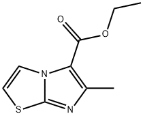 6-甲基咪唑[2,1-B]噻唑-5-羧酸乙酯 結(jié)構(gòu)式