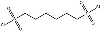 Hexane-1,6-disulfonic acid dichloride Struktur