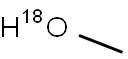 氧18取代的甲醇, 5770-05-8, 結(jié)構(gòu)式