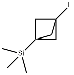 Silane, (3-fluorobicyclo[1.1.1]pent-1-yl)trimethyl- (9CI) Struktur