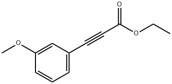 (3-METHOXY-PHENYL)-PROPYNOIC ACID ETHYL ESTER Struktur