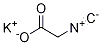 Isocyanoacetic acid potassium salt Struktur