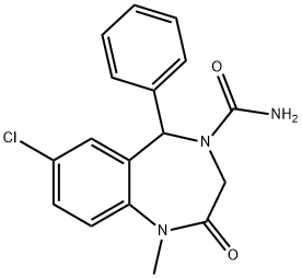carburazepam Struktur