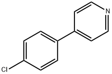 4-(4-CHLORO-PHENYL)-PYRIDINE Struktur