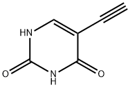 2,4(1H,3H)-Pyrimidinedione, 5-ethynyl- (9CI) Structure