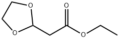 ethyl 2-(1,3-dioxolan-2-yl)acetate Struktur