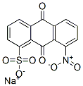 sodium 9,10-dihydro-8-nitro-9,10-dioxoanthracenesulphonate Struktur