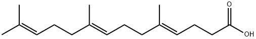 (4E,8E)-5,9,13-Trimethyl-4,8,12-tetradecatrienoic acid