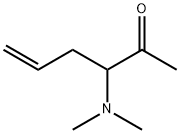 5-Hexen-2-one, 3-(dimethylamino)- (9CI) Struktur