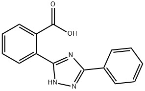 2-(3-phenyl-1H-1,2,4-triazol-5-yl)benzoic acid Structure
