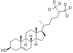 CHOLESTEROL-26,26,26,27,27,27-D6|膽固醇-26,26,26,27,27,27-D6
