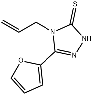 4-ALLYL-5-FURAN-2-YL-4H-[1,2,4]TRIAZOLE-3-THIOL|4-烯丙基-5-呋喃-2-基-4H-[1,2,4]三唑-3-硫醇