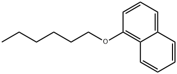1-(hexyloxy)naphthalene Struktur