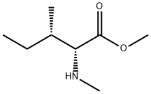 D-Alloisoleucine, N-methyl-, methyl ester (9CI) Struktur