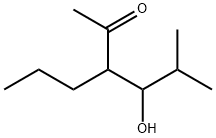 2-Hexanone, 4-hydroxy-5-methyl-3-propyl- Struktur