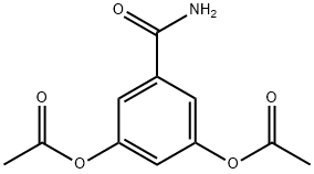 3,5-DIACETOXYBENZAMIDE Struktur
