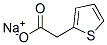 sodium thiophen-2-acetate Struktur