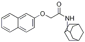 N-(2-adaMantyl)-2-naphthalen-2-yloxy-acetaMide Struktur