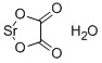 STRONTIUM OXALATE MONOHYDRATE Struktur