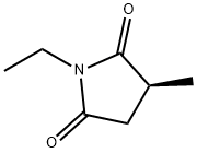 2,5-Pyrrolidinedione,1-ethyl-3-methyl-,(3S)-(9CI) Struktur