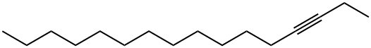 3-hexadecyne Struktur
