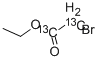 Ethyl BroMoacetate-1,2-13C2 Struktur