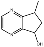 5H-Cyclopentapyrazin-5-ol,  6,7-dihydro-7-methyl-  (9CI) Struktur