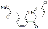 2-氨基-3-(4-氯苯甲?；?苯乙酸鈉 結(jié)構(gòu)式