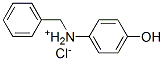 N-benzyl-4-hydroxyanilinium chloride  Struktur