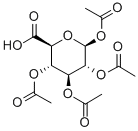 1,2,3,4-TETRA-O-ACETYL--D-GLUCURONIC ACID Struktur
