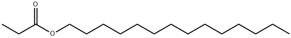 tetradecyl propionate Struktur