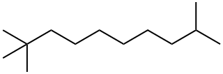 2,2,9-Trimethyldecane Struktur