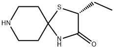 1-Thia-4,8-diazaspiro[4.5]decan-3-one,2-ethyl-,(2R)-(9CI) Struktur